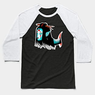 Rokurokubi yokai art Baseball T-Shirt